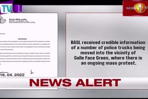 Do not disrupt Galle Face protest – BASL cautions the Government