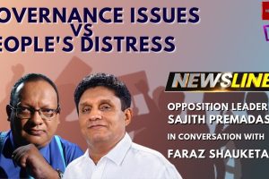 NewslineSL Governance Issues Vs. People's Distress - Opposition Leader Sajith Premadasa