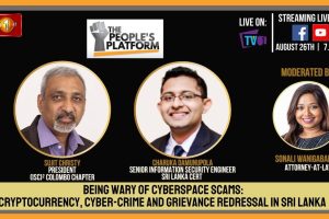 Episode 46 - The People’s Platform: Being wary of cyberspace scams in Sri Lanka
