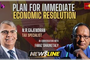 NewslineSL - Plan for immediate economic resolution - NR Gajendran - 2022.08.10