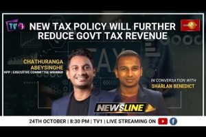 New tax policy will further reduce tax revenue - Chathuranga Abeysinghe - 2022.10.24