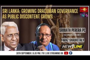 Sri Lanka Growing draconian governance as public discontent grows - Srinath Perera PC