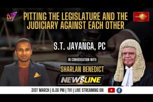 Pitting the legislature and the judiciary against each other S.T. Jayanaga - 2023.03.31