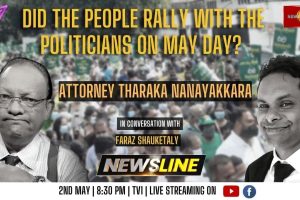 Did the people rally with politicians on May Day? - Attorney Tharaka Nanayakkara