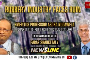 Newsline - Rubber Industry faces ruin - Emeritus Professor Asoka Nugawela - 2023.07.11