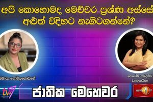 අපි කොහොමද මෙච්චර ප්‍රශ්ණ අස්සේ අළුත් විදිහට නැගිටගන්නේ? - ජාතික මෙහෙවර - Jathika Mehewara - 2024.01.29