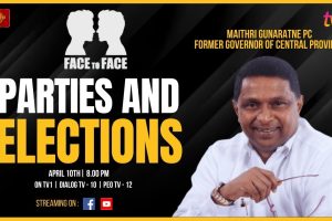 Face to Face | Maithri Gunaratne PC | Parties and Elections - 2024.04.10