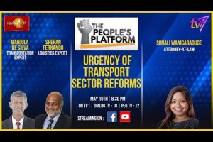The People's Platform | M. de Silva & S. Fernando | Urgency of Transport Sector Reforms