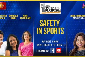 THE PEOPLE’S PLATFORM - 31.06.2024 - Safety in Sports.