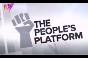 The People’s Platform. June 21, 2024 Sex, Gender & Advancing Women's impoverishment
