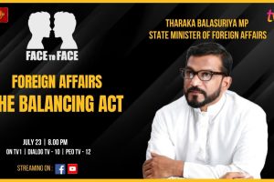 Foreign Affairs: The Balancing Act. Tharaka Balasuriya MP, State Minister of Foreign Affairs