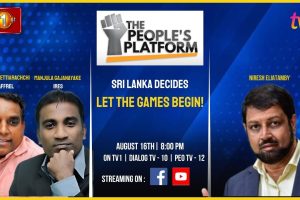 SRI LANKA DECIDES - Let The Games Begin! Rohana Hettiarachchi PAFFREL and Manjula Gajanayake IRE