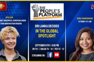SRI LANKA DECIDES: IN THE GLOBAL SPOTLIGHT