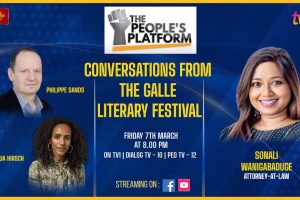 Conversations From The Galle Literary Festival. Phillipe Sands and Afua Hirsch