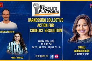 Harnessing Collective Action for Conflict Resolution. Dr. Christos Christou and Farhat Mantoo
