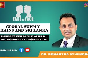 Global Supply Chains and Sri Lanka. Dr. Rohantha Athukorala on Face To Face