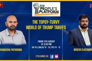 The Topsy-Turvy World of Trump Tariffs. Dhanusha Pathirana on The People’s Platform