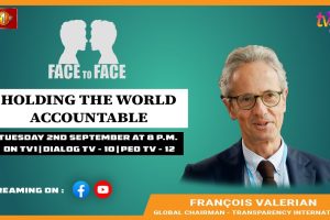 Holding The World Accountable. François Valerian, Global Chairman - Transparency International