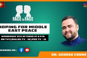Hoping for Middle East Peace. Dr. George Cooke on Face To Face - 2025.10.08