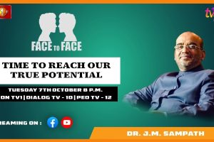 Time To Reach Our True Potential. Dr. J.M. Sampath on Face To Face - 2025.10.07