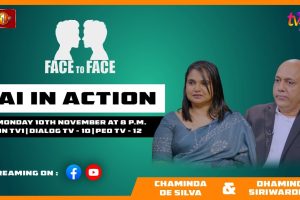 AI in Action. Chaminda De Silva and Dhaminda Siriwardena on Face To Face