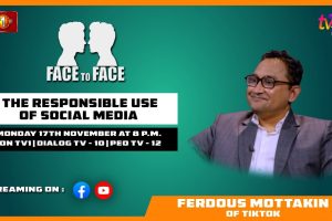 The Responsible Use Of Social Media. Ferdous Mottakin of TikTok on Face To Face