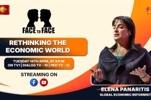 Rethinking The Economic World. Global Economic Reformist Elena Panaritis on Face To Face