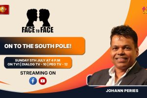 On To The South Pole! Johann Peries on Face To Face